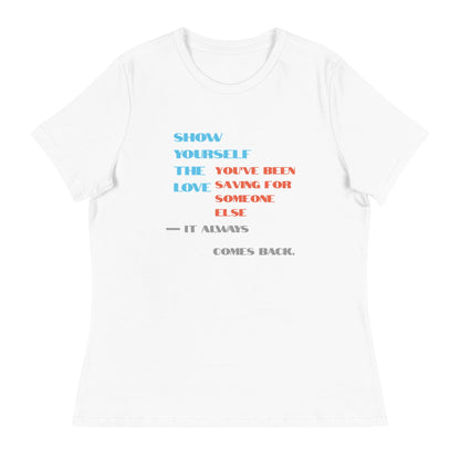 Love Yourself First Women's Tee