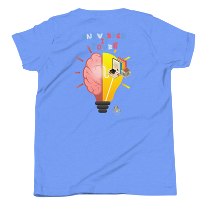 Education Is Key Youth Short Sleeve Tee for Boys